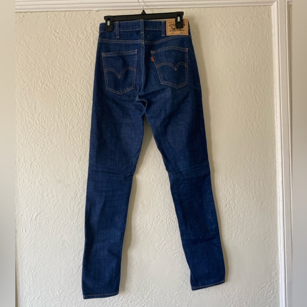 Levi’s Orange Tab 606 High Rise Skinny Jeans